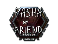 Sticker | pashaBiceps (Foil) | London 2018