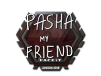 Sticker | pashaBiceps | London 2018