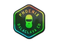 Naklejka | Phoenix Balaclava Co. (hologramowa) skin