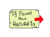 Sticker | Please Return To