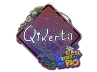 Naklejka | qikert (brokatowa) | Rio 2022 skin