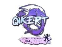 Naklejka | qikert (holograficzna) | Antwerpia 2022 skin