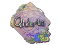 Naklejka | qikert (holograficzna) | Rio 2022 skin
