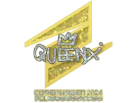 Sticker | Queenix (Glitter) | Copenhagen 2024