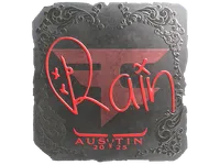 Sticker | rain (Foil) | Austin 2025