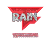 Naklejka | rain (brokatowa) | Kopenhaga 2024 skin