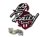 Naklejka | rallen (brokatowa) | Paryż 2023 skin