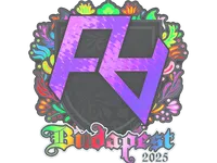 Sticker | Rare Atom (Holo) | Budapest 2025