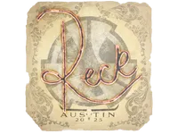Sticker | reck | Austin 2025 skin