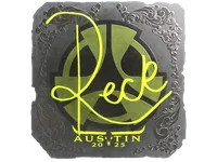 Наклейка | reck (Foil) | Austin 2025 skin