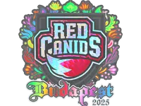 Sticker | RED Canids (Holo) | Budapest 2025