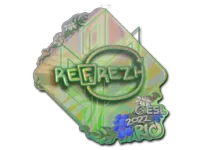Klistermärke | refrezh (Holo) | Rio 2022 skin