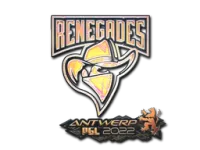 Наклейка | Renegades (голографическая) | Антверпен-2022 skin