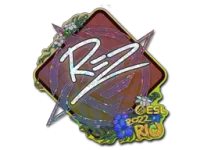 Sticker | REZ (Glitter) | Rio 2022 skin