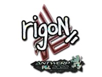 Sticker | rigoN (Glitter) | Antwerp 2022