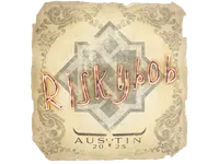 Naklejka | riskyb0b | Austin 2025 skin