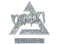 Sticker | roman (Glitter) | Copenhagen 2024