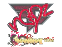 Sticker | ropz (Glitter) | Shanghai 2024