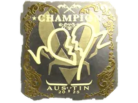 Sticker | ropz (Gold, Champion) | Austin 2025