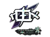 Sticker | rox (Glitter) | Antwerp 2022