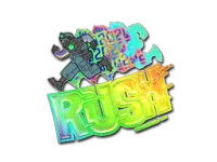 Naklejka | Rush 4x20 (hologramowa) skin