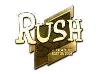 印花 | RUSH（金色）| 2018年波士顿锦标赛 skin