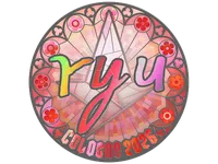 Sticker | ryu (Holo) | Cologne 2026 skin