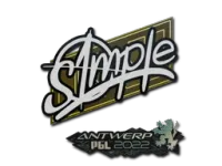 Sticker | s1mple | Antwerp 2022