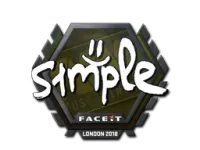 印花 | s1mple | 2018年伦敦锦标赛 skin