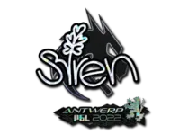 Autocolante | S1ren (Glitter) | Antuérpia 2022 skin