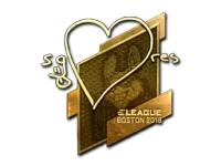 Sticker | seang@res (Gold) | Boston 2018