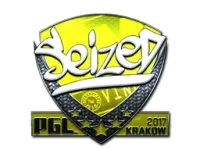 Sticker | seized (Foil) | Krakow 2017 skin