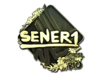 Naklejka | SENER1 (złota) | Rio 2022 skin