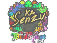 Sticker | Senzu (Holo) | Budapest 2025