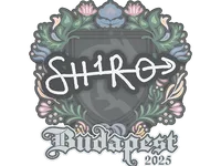 印花 | sh1ro | 2025年布达佩斯锦标赛 skin