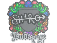 Sticker | sh1ro (Embroidered) | Budapest 2025