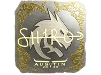 Sticker | sh1ro (Gold) | Austin 2025