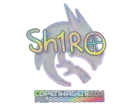 Sticker | sh1ro (Holo) | Copenhagen 2024