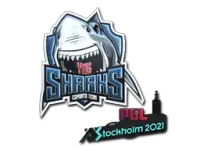 Pegatina | Sharks Esports (reflectante) | Estocolmo 2021 skin