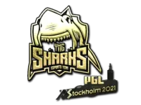 Naklejka | Sharks Esports (złota) | Sztokholm 2021 skin