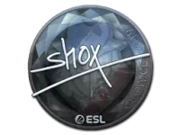 Klistermärke | shox (Foil) | Katowice 2019 skin