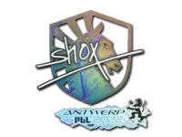 Sticker | shox (Holo) | Antwerp 2022