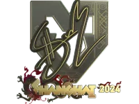Sticker | siuhy (Gold) | Shanghai 2024