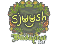 Sticker | sjuush | Budapest 2025 skin