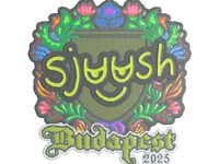 Sticker | sjuush (Embroidered) | Budapest 2025 skin