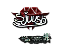 Sticker | sjuush (Glitter) | Antwerp 2022 skin