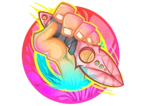 Autocolante | Skelly Stabby skin