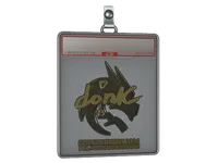 Sticker Slab | donk (Gold) | Copenhagen 2024 skin