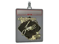 Sticker Slab | Jame (Gold, Champion) | Rio 2022 skin