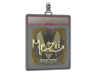 Sticker Slab | mezii (Gold) | Austin 2025 skin